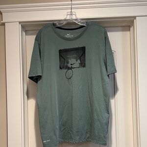 Nike Men's Teal Graphic Dri-FIT Tee